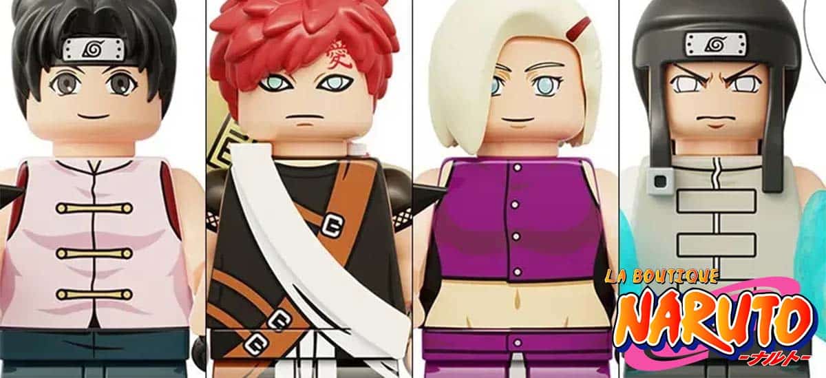 Premier Aperçu : LEGO Naruto Transforme Konoha en Briques