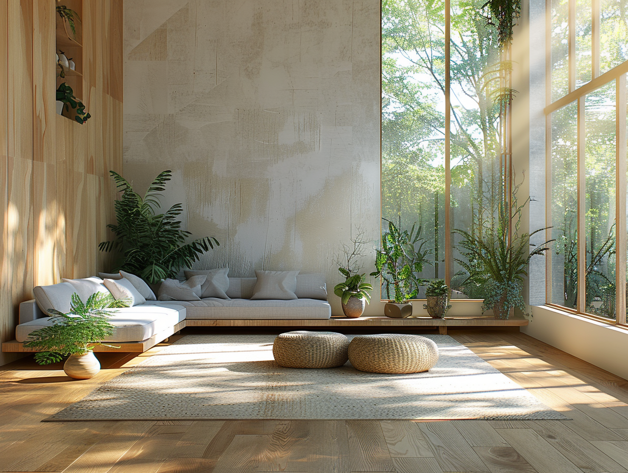Comment donner une touche naturelle à votre intérieur avec des matériaux innovants
