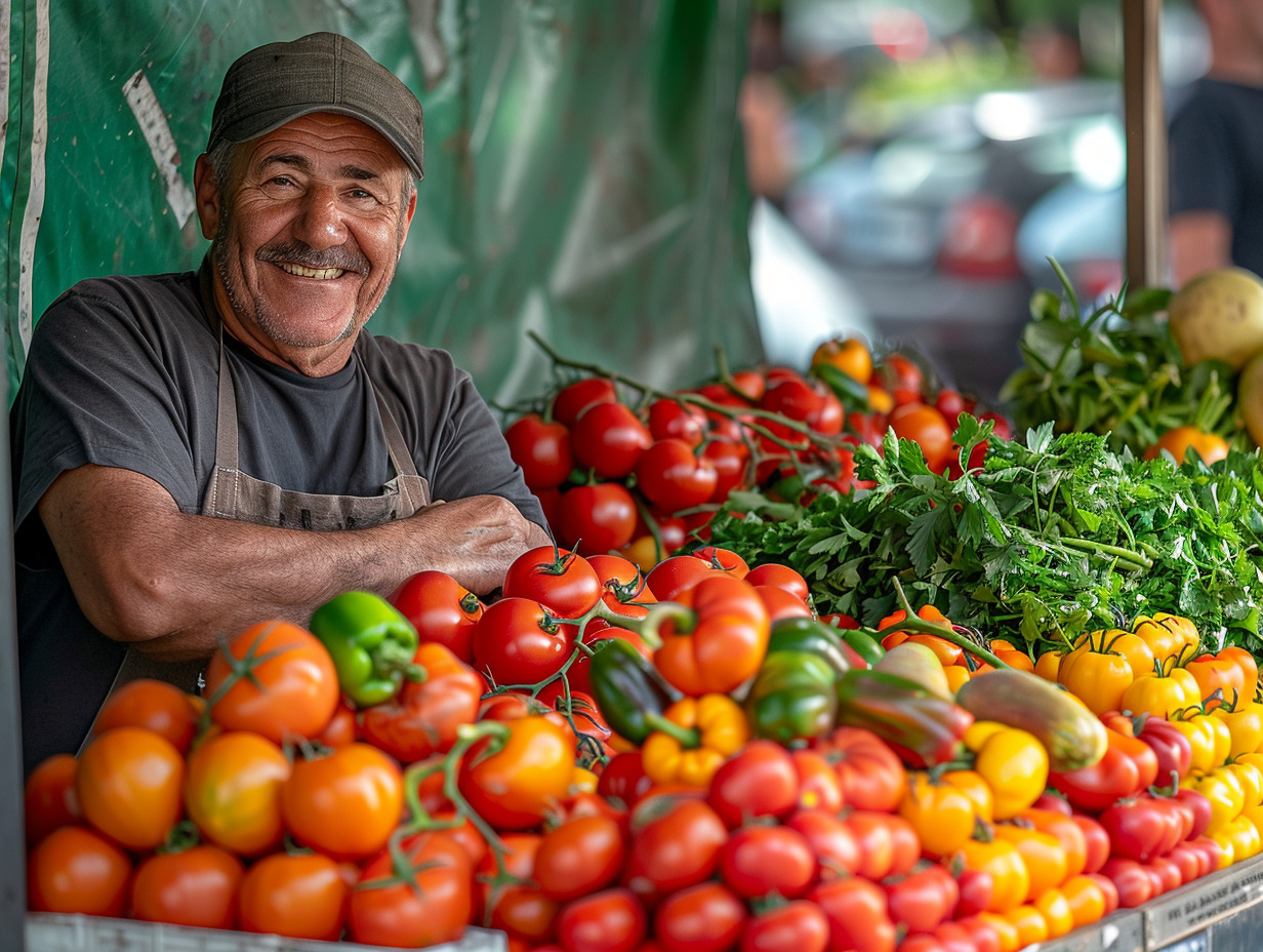 marché alimentaire