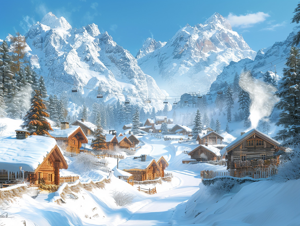 station de ski