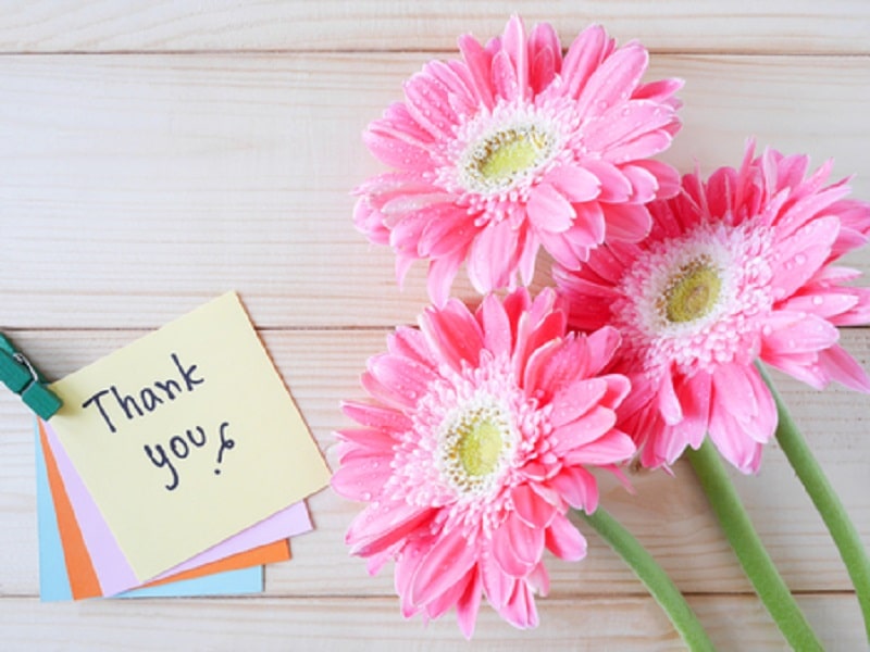 Mot de remerciement : comment écrire et dire merci ?
