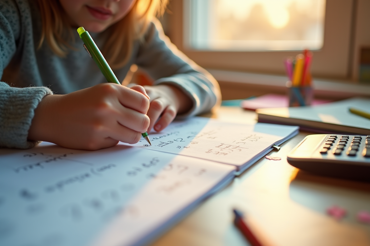 enfant mathématiques
