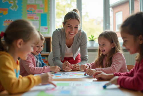 Apprentissage à l’école : jeu et relation pédagogique pour favoriser l’éducation