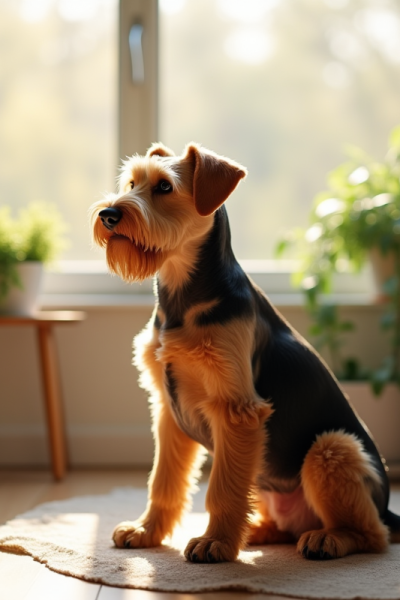 Pourquoi opter pour un airedale terrier comme animal de compagnie