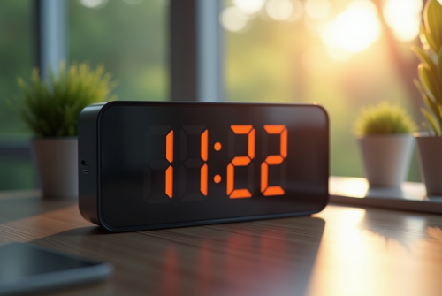 Signification de 11h22 : heure miroir ou simple hasard ?