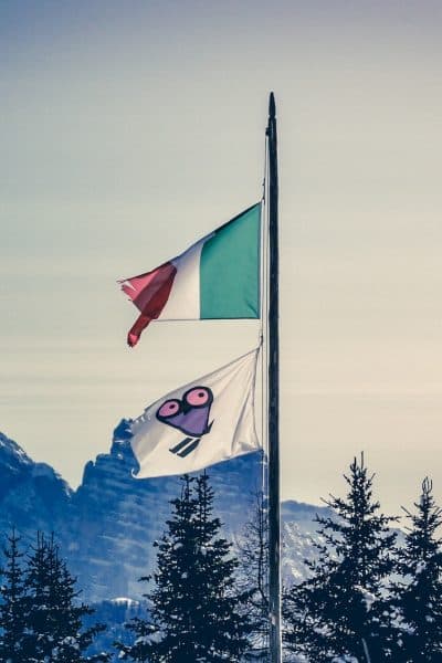 Retracer l’histoire de l’utilisation du drapeau italien